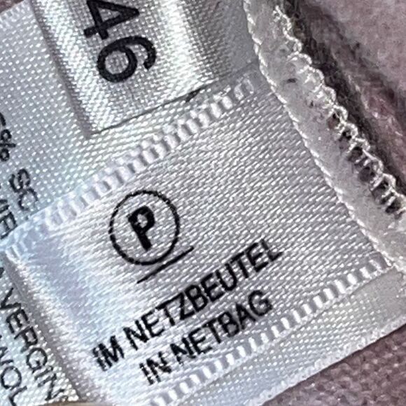 Beautiful Vintage Escada Pink And Tan Sweater Wool Cashmere Silk Blend Italy Siz - Picture 9 of 14